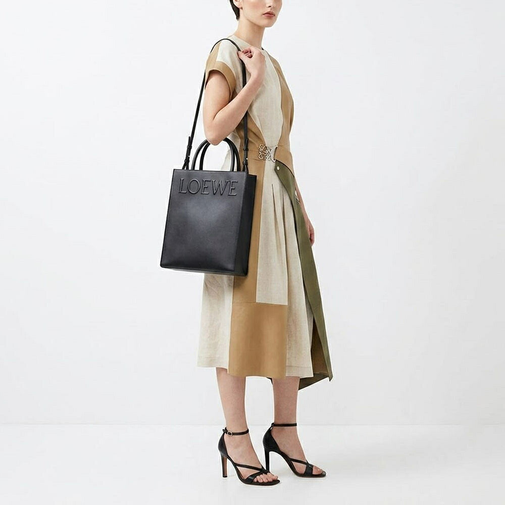 LOEWE ロエベ レディース バッグ トートバッグ STANDARD ブラック ロゴ スタンダード 2Way A933R18X14
