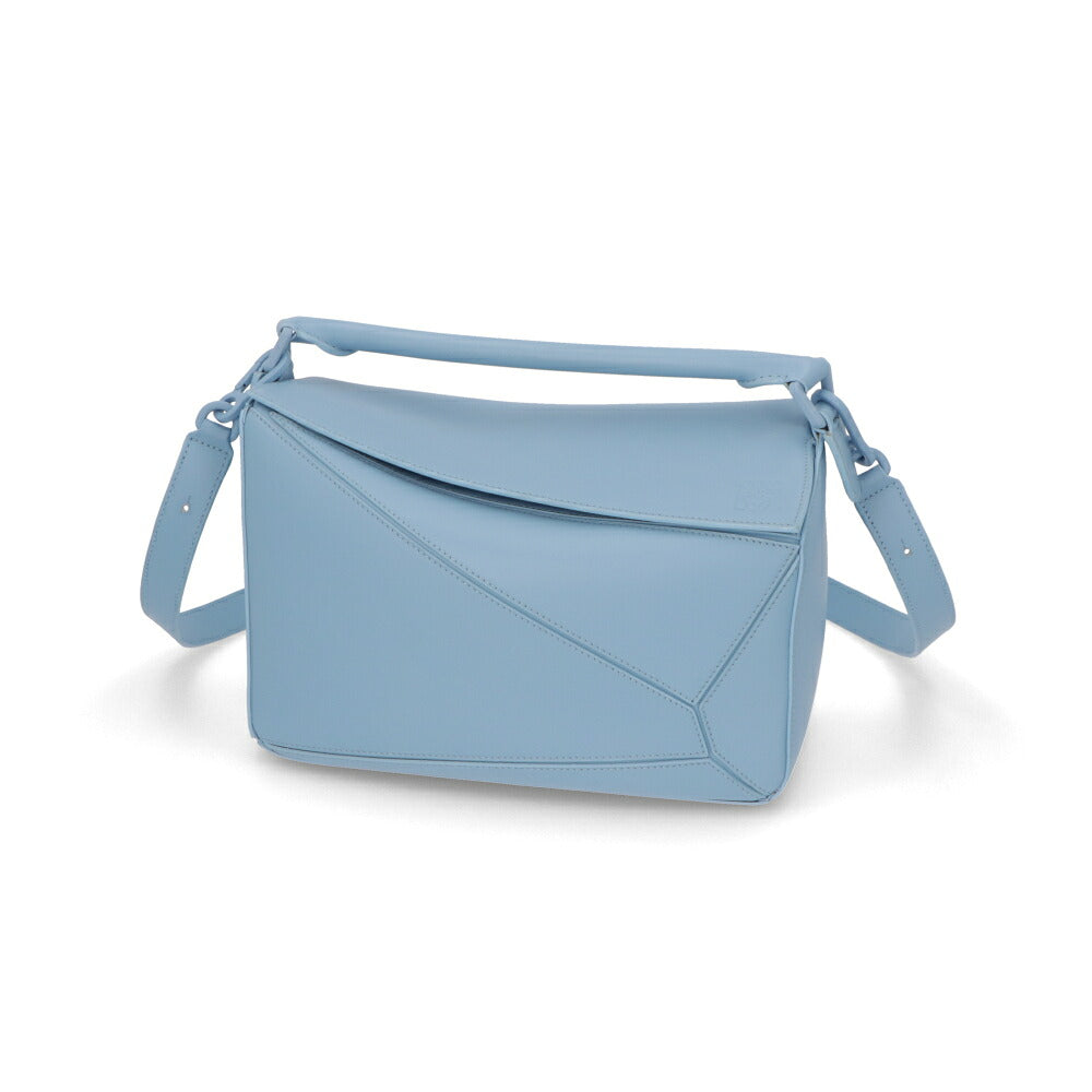 LOEWE ロエベ レディース バッグ ショルダーバッグ PUZZLE SOLID BAG ブルー ロゴ パズルバッグ アナグラム B510S20X03