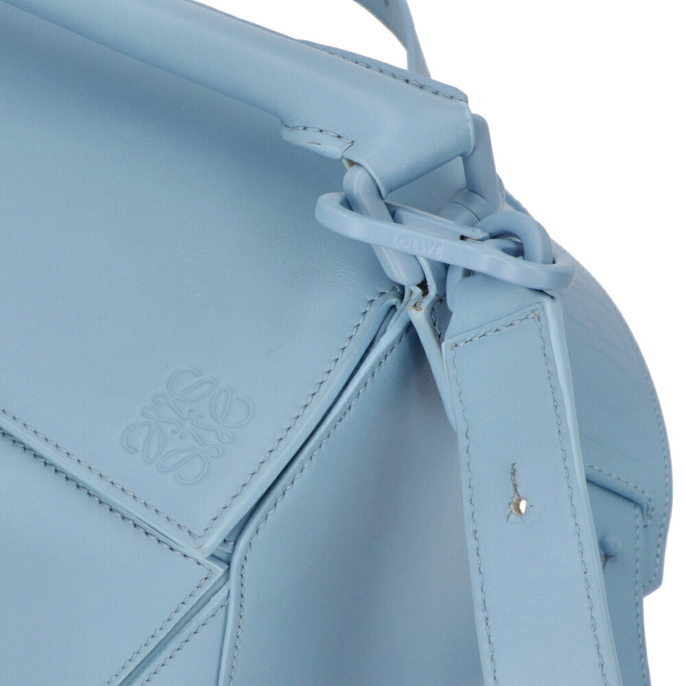 LOEWE ロエベ レディース バッグ ショルダーバッグ PUZZLE SOLID BAG ブルー ロゴ パズルバッグ アナグラム B510S20X03