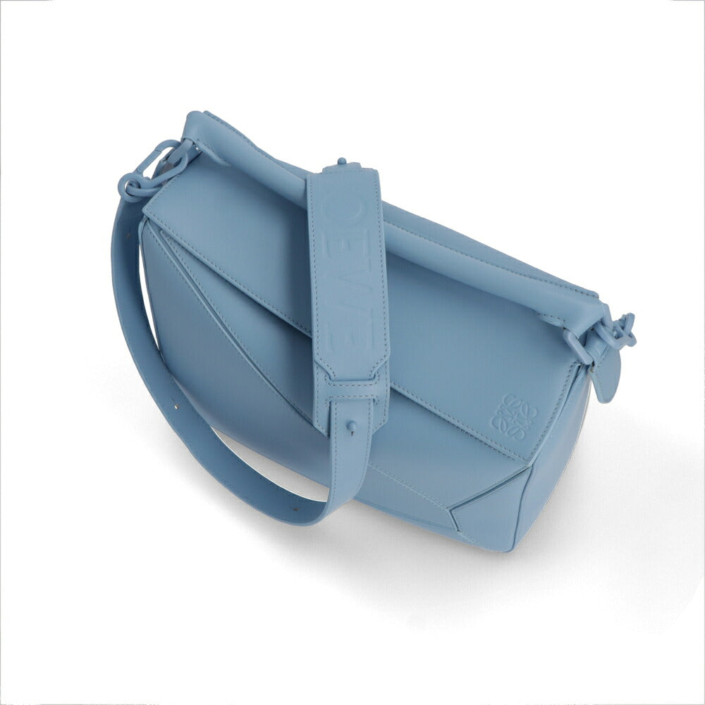 LOEWE ロエベ レディース バッグ ショルダーバッグ PUZZLE SOLID BAG ブルー ロゴ パズルバッグ アナグラム B510S20X03