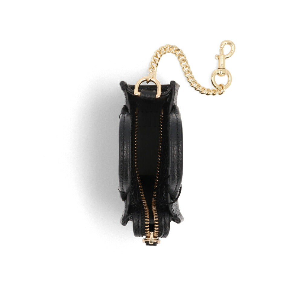 MARC JACOBS THE LEATHER NANO TOTE CHARM ブラック キーホルダー 2F3SCP005S07