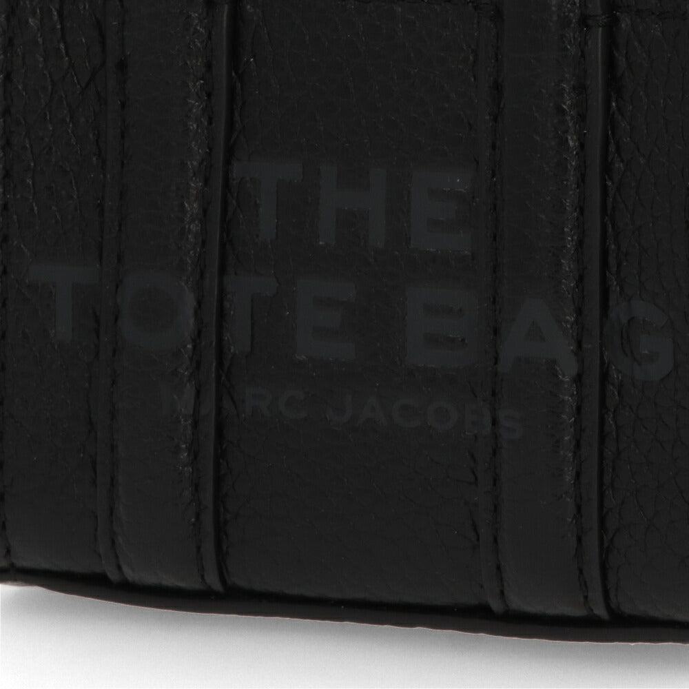 MARC JACOBS THE LEATHER NANO TOTE CHARM ブラック キーホルダー 2F3SCP005S07
