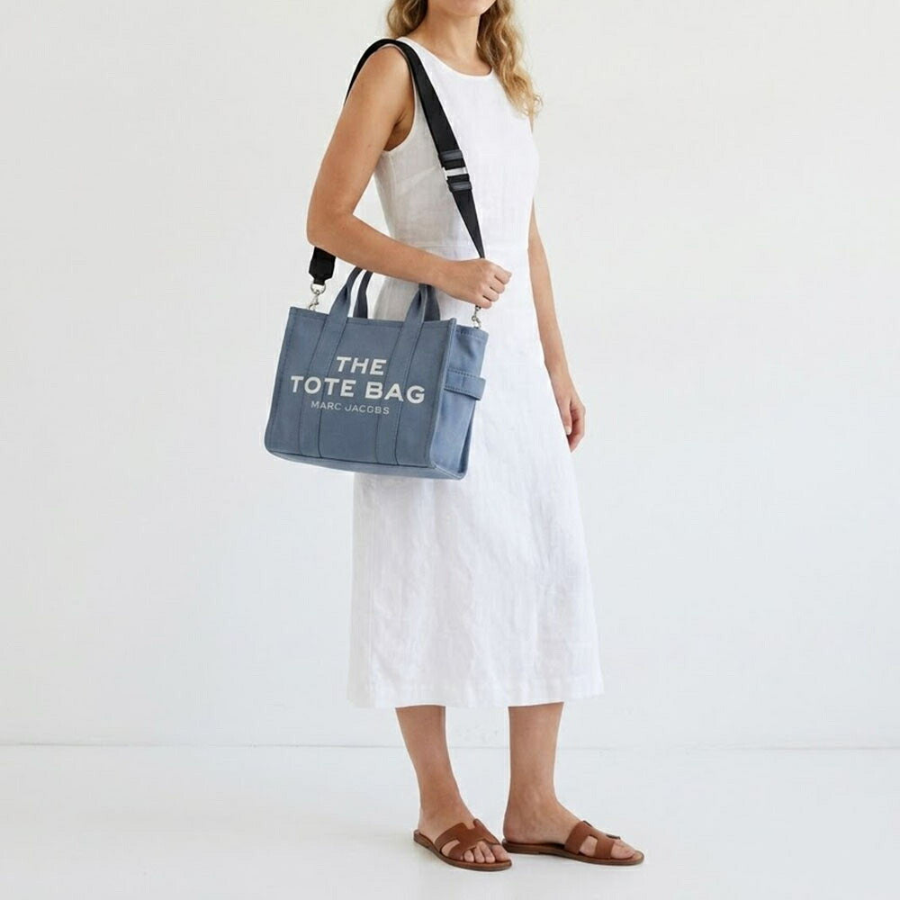 MARC JACOBS ショルダーバッグ ザ トートバッグ ミディアム BLUE SHADOWプリント トートバッグ 2WAY M0016161