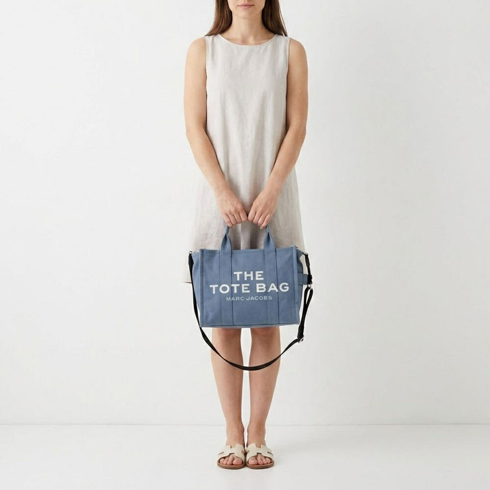 MARC JACOBS ショルダーバッグ ザ トートバッグ ミディアム BLUE SHADOWプリント トートバッグ 2WAY M0016161