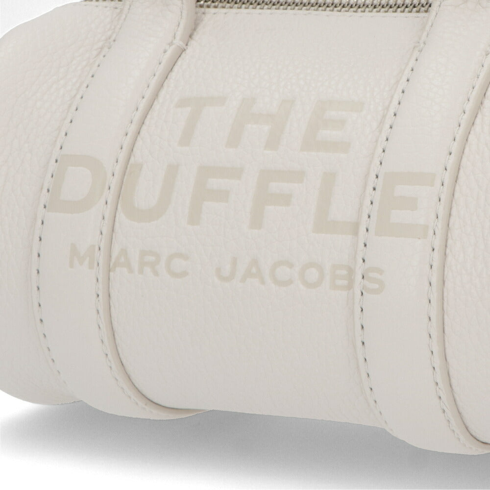 MARC JACOBS ショルダーバッグ THE LEATHER DUFFLE BAG MINI ホワイト ハンドバッグ 2WAY 2S4HCR032H02