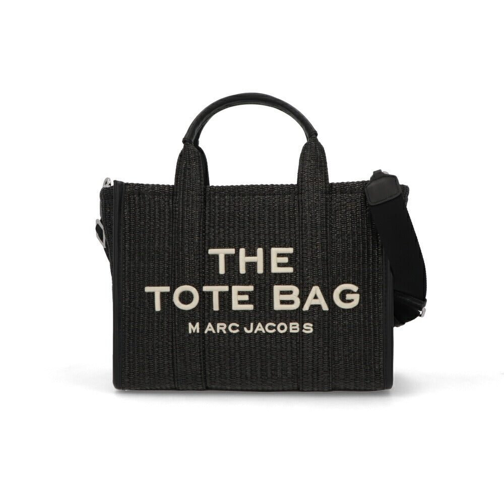 MARC JACOBS ショルダーバッグ  ブラック ベージュ トートバッグ 2WAY サマーバッグ 2S4HTT057H03