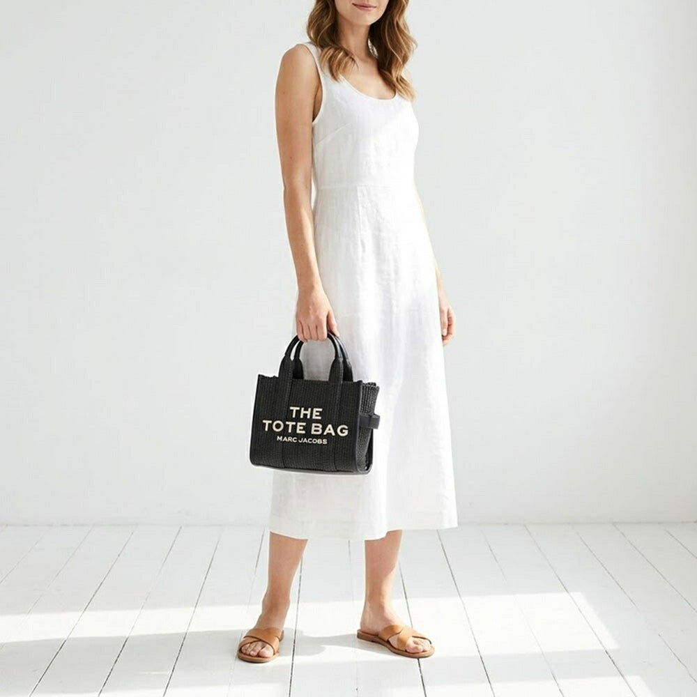 MARC JACOBS ショルダーバッグ  ブラック トートバッグ 2WAY サマーバッグ 2S4HTT058H03