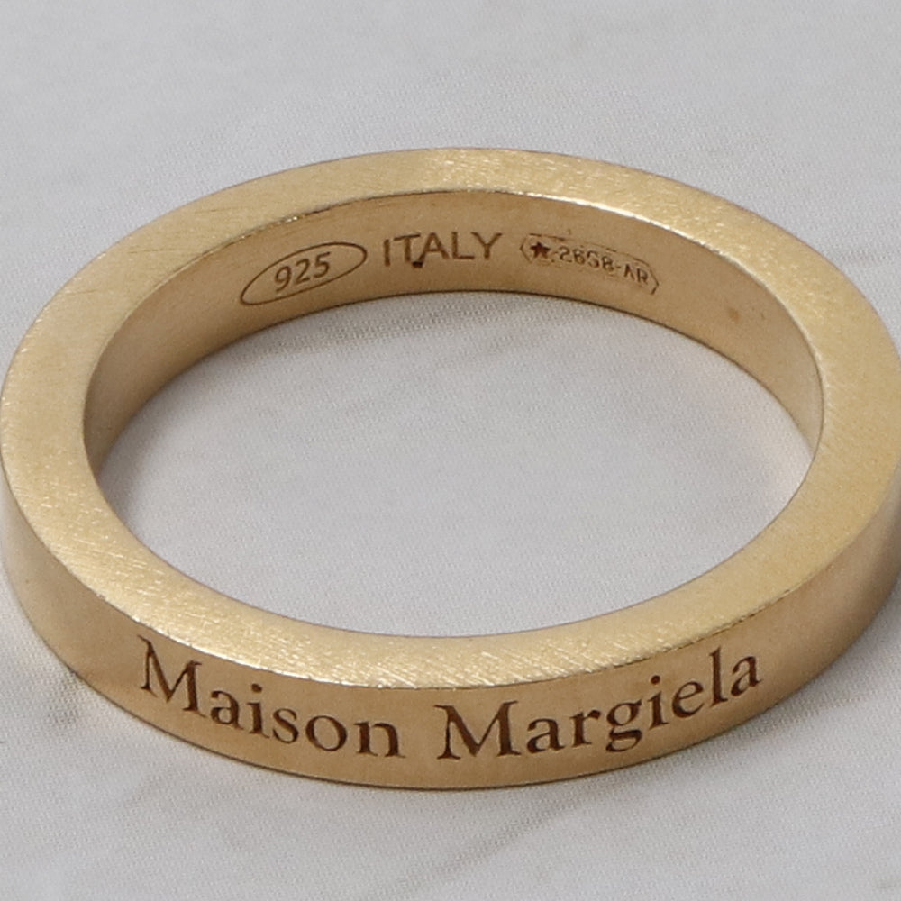 Maison Margiela ロゴリング シルバー925