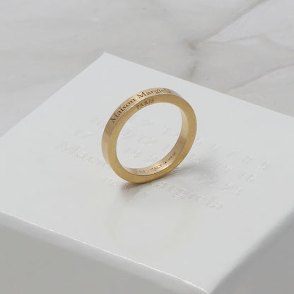 Maison Margiela ロゴリング シルバー925