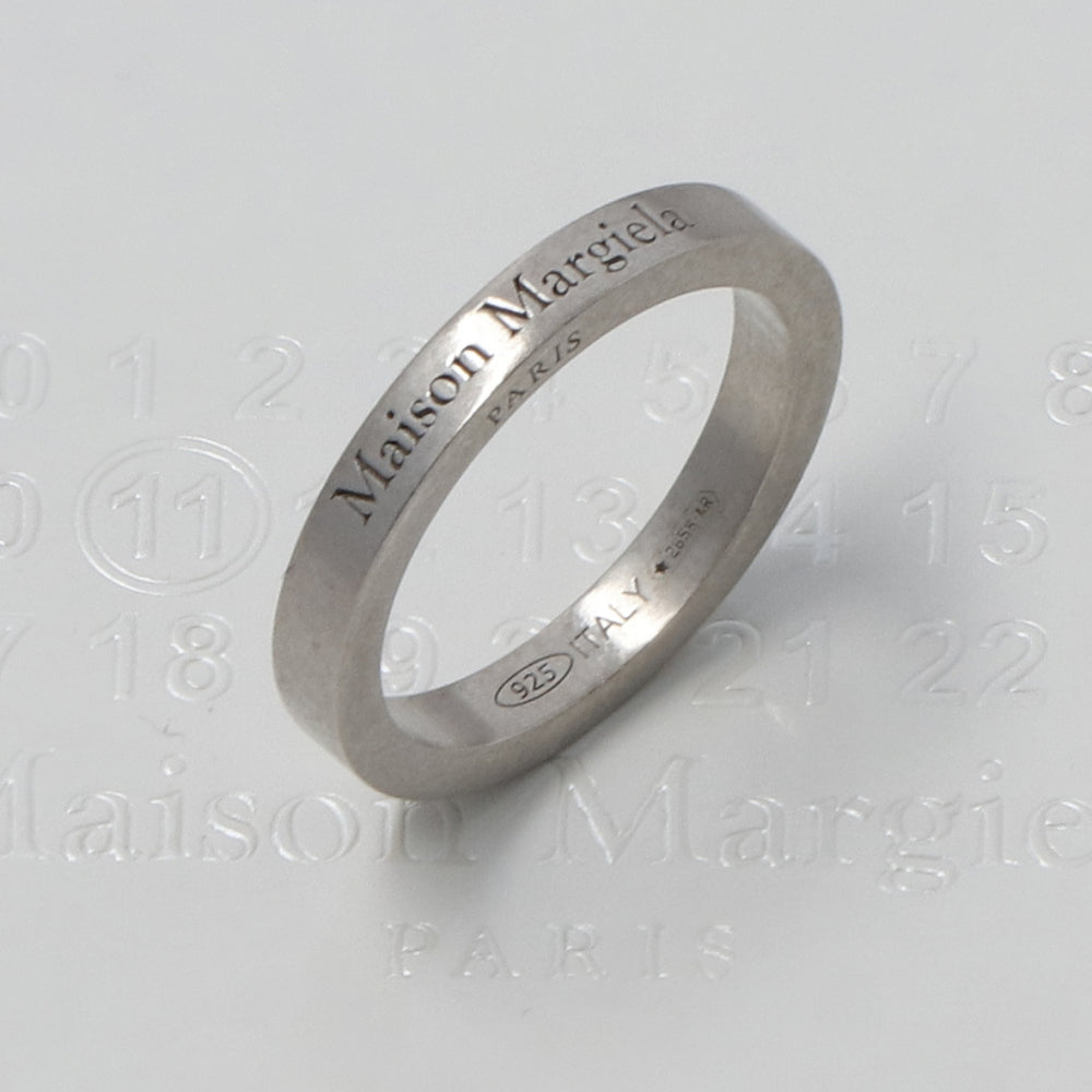 Maison Margiela ロゴリング シルバー925