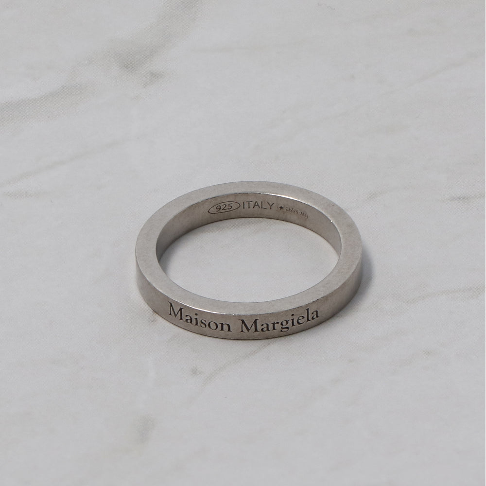 Maison Margiela ロゴリング シルバー925