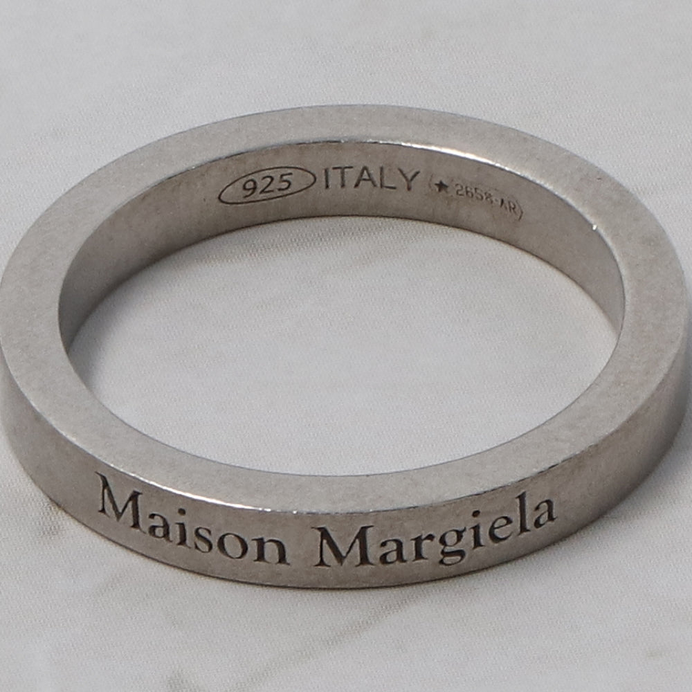 Maison Margiela ロゴリング シルバー925