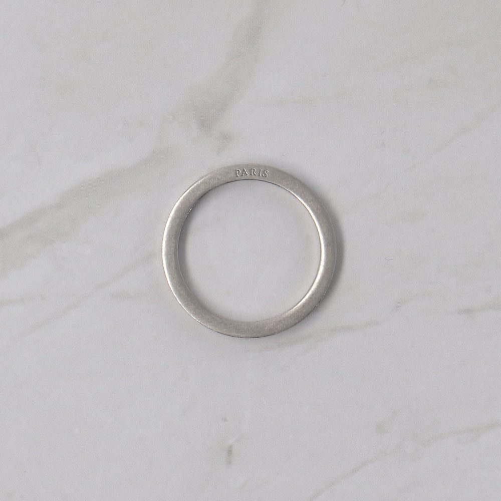 Maison Margiela ロゴリング シルバー925