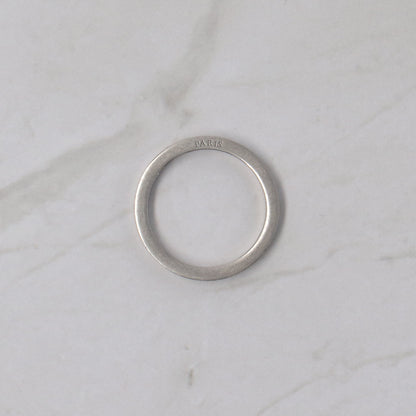 Maison Margiela ロゴリング シルバー925