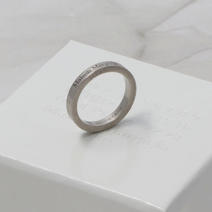 Maison Margiela ロゴリング シルバー925