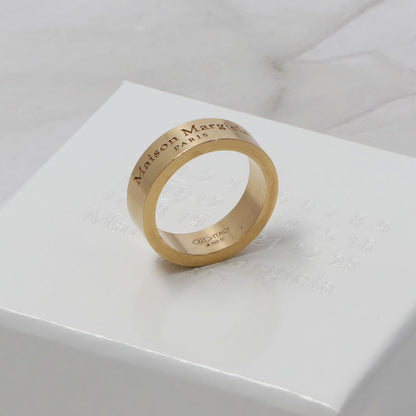 メゾン マルジェラ Maison Margiela 指輪・リング SM1UQ0081 SV0158 950 ゴールド メンズ レディース ロゴリング