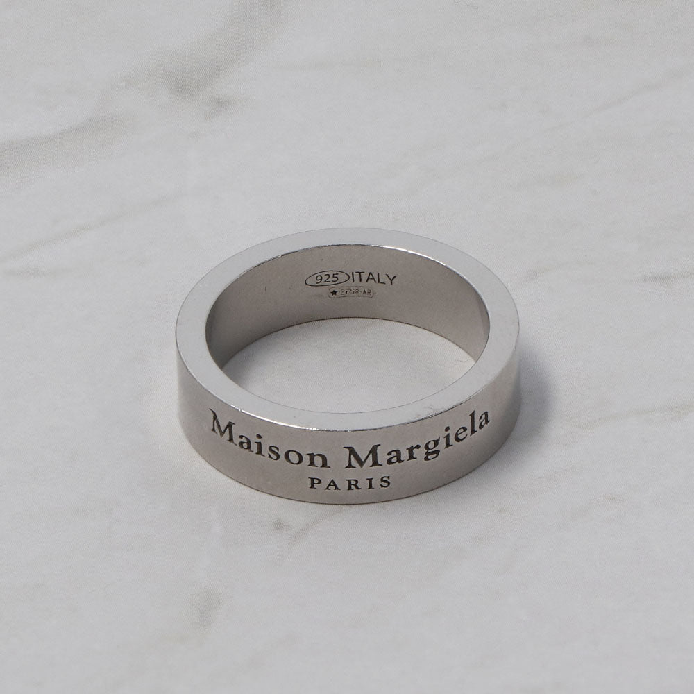 Maison Margiela ロゴリング シルバー925 ミディアム幅