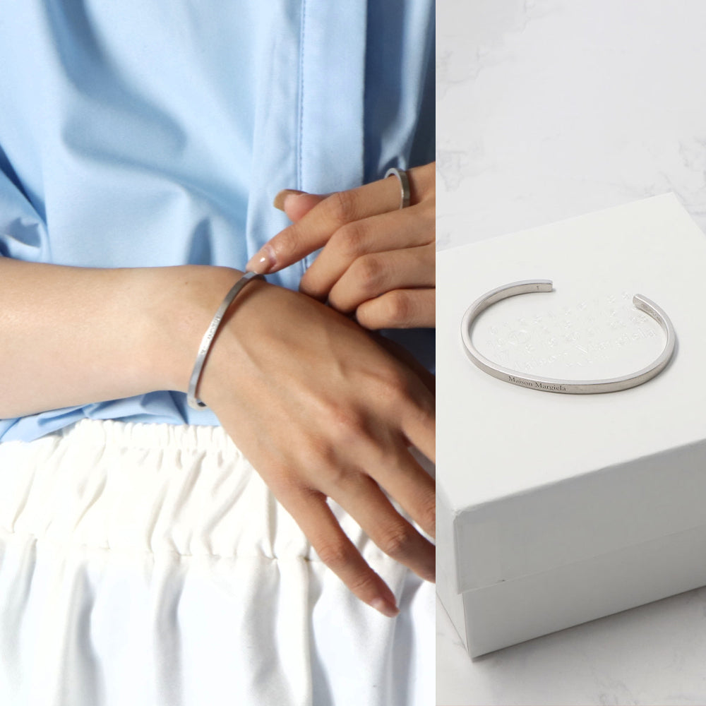 Maison Margiela ロゴブレスレット シルバー925