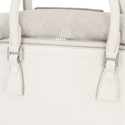 Maison Margiela 5AC ミニ ホワイト カーフ フォーステッチ