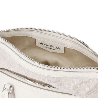 Maison Margiela 5AC ミニ ホワイト カーフ フォーステッチ