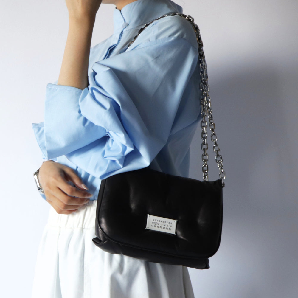 Maison Margiela グラムスラムフラップ スモール ブラック