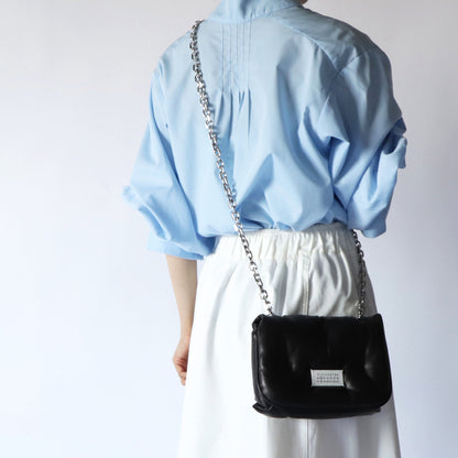 Maison Margiela グラムスラムフラップ スモール ブラック