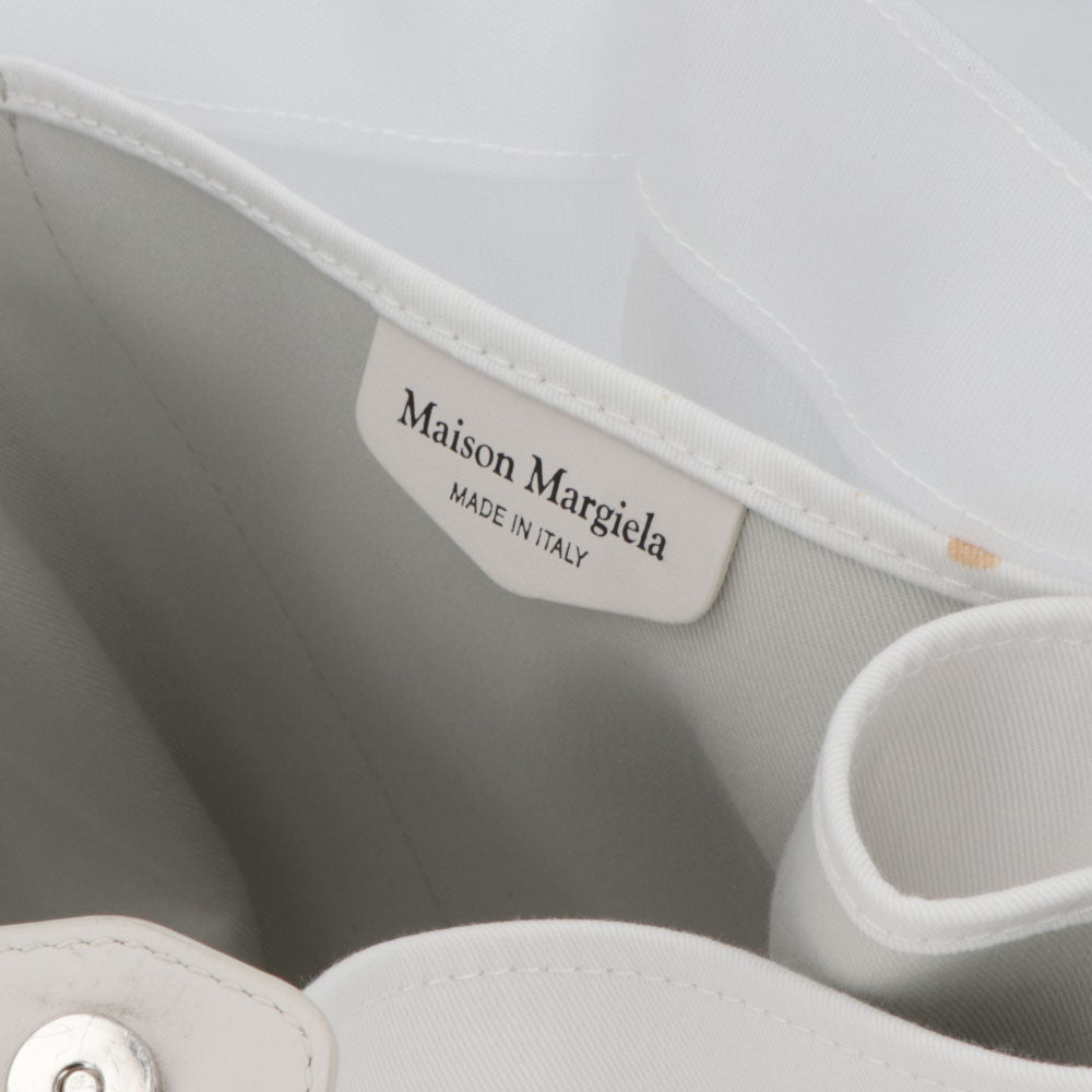 Maison Margiela トートバッグ ホワイト ナンバーロゴ