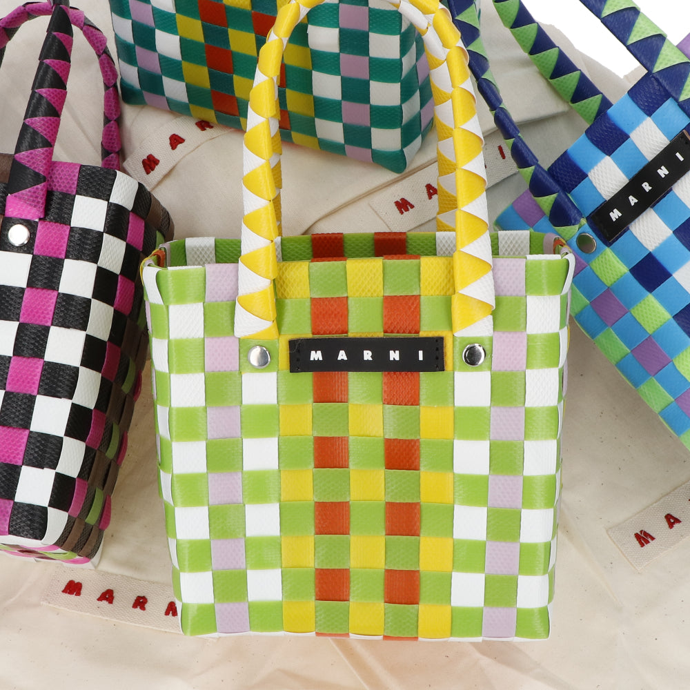 マルニ MICRO BASKET BAG かごバッグ ミニバッグ マルニキッズ