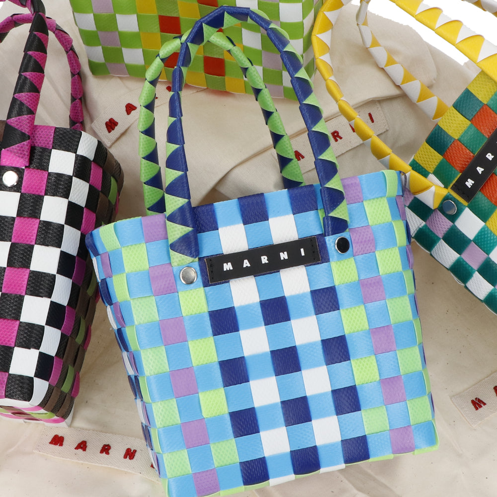 マルニ MICRO BASKET BAG かごバッグ ミニバッグ マルニキッズ