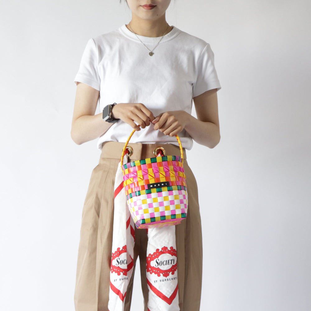 MARNI バスケットバッグ かごバッグ ミニバッグ マルニキッズ