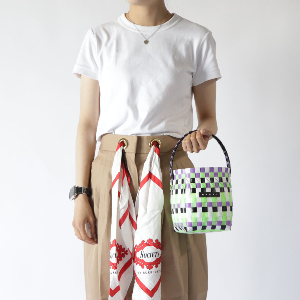 MARNI バスケットバッグ かごバッグ ミニバッグ マルニキッズ