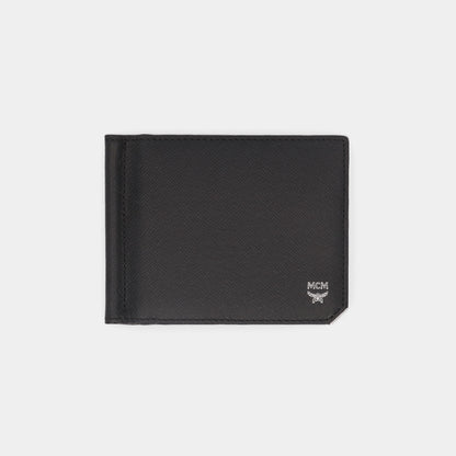エムシーエム MCM MXC8ALL45 BK カードケース/マネークリップ ブラック メンズ  新品