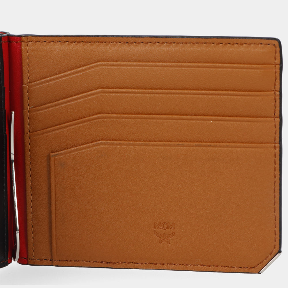 エムシーエム MCM MXC8ALL45 BK カードケース/マネークリップ ブラック メンズ  新品