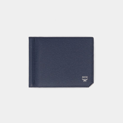 エムシーエム MCM MXC8ALL45 VY カードケース/マネークリップ ネイビー メンズ  新品