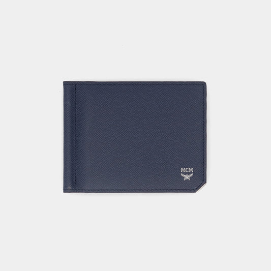エムシーエム MCM MXC8ALL45 VY カードケース/マネークリップ ネイビー メンズ  新品