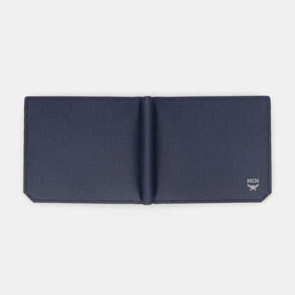 エムシーエム MCM MXC8ALL45 VY カードケース/マネークリップ ネイビー メンズ  新品