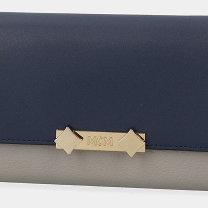 エムシーエム MCM MYL9ADA02 ショルダーバッグ ネイビー