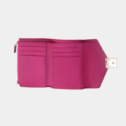 エムシーエム MCM MYS8APA83 財布 パープル レディース