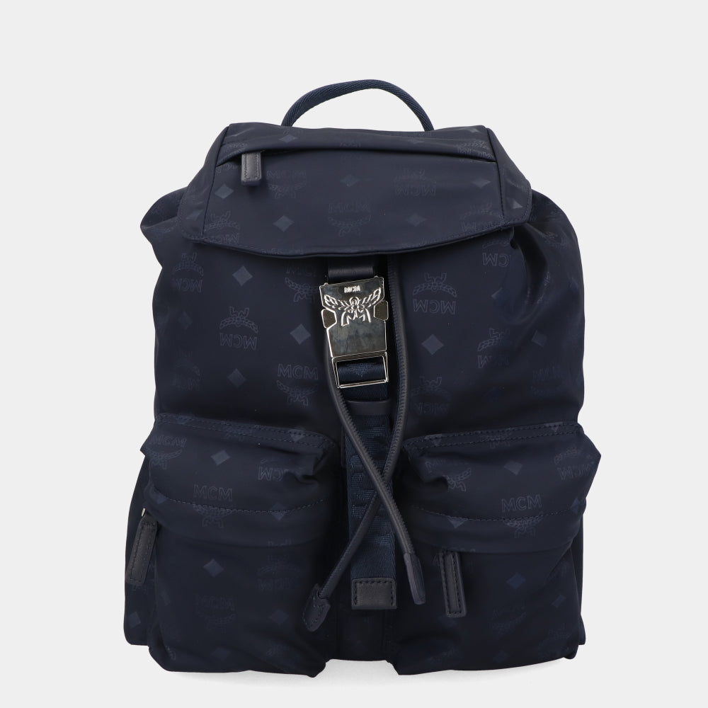 エムシーエム MCM MUK7ADT17 VA リュック ネイビー