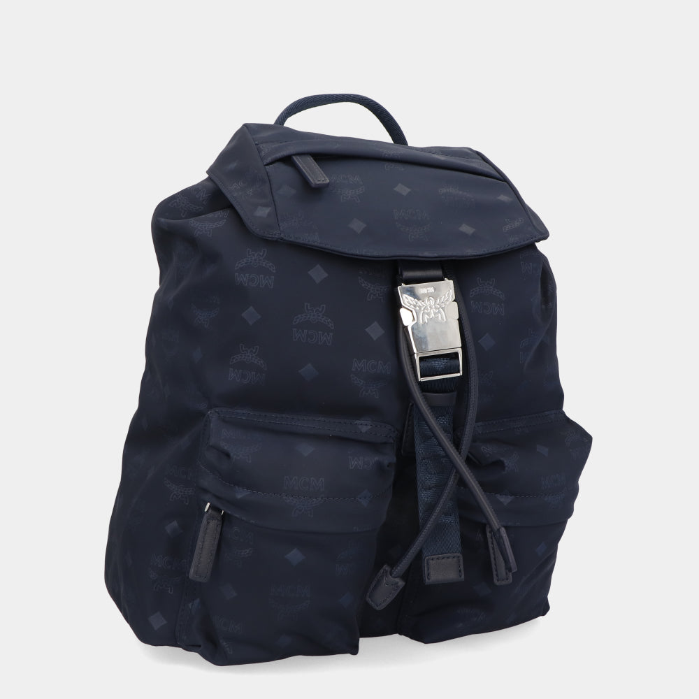 エムシーエム MCM MUK7ADT17 VA リュック ネイビー