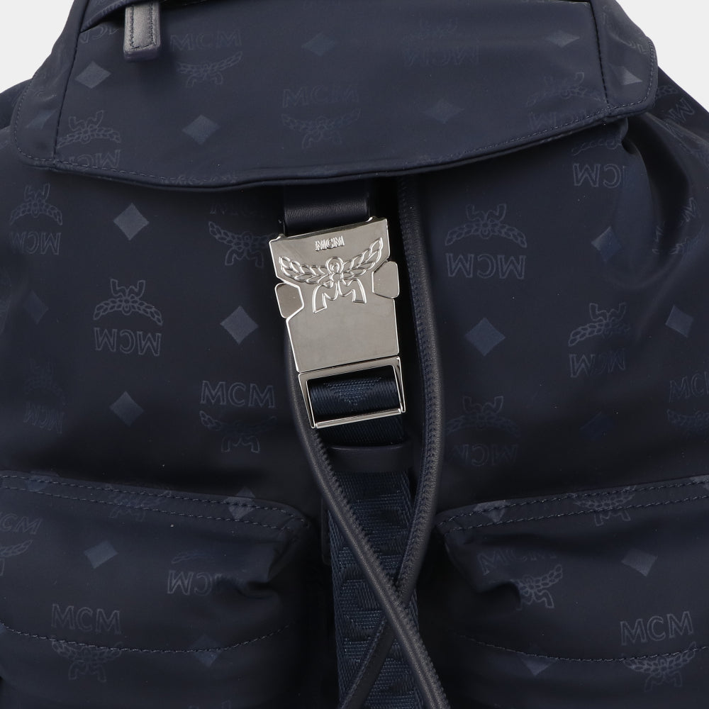 エムシーエム MCM MUK7ADT17 VA リュック ネイビー