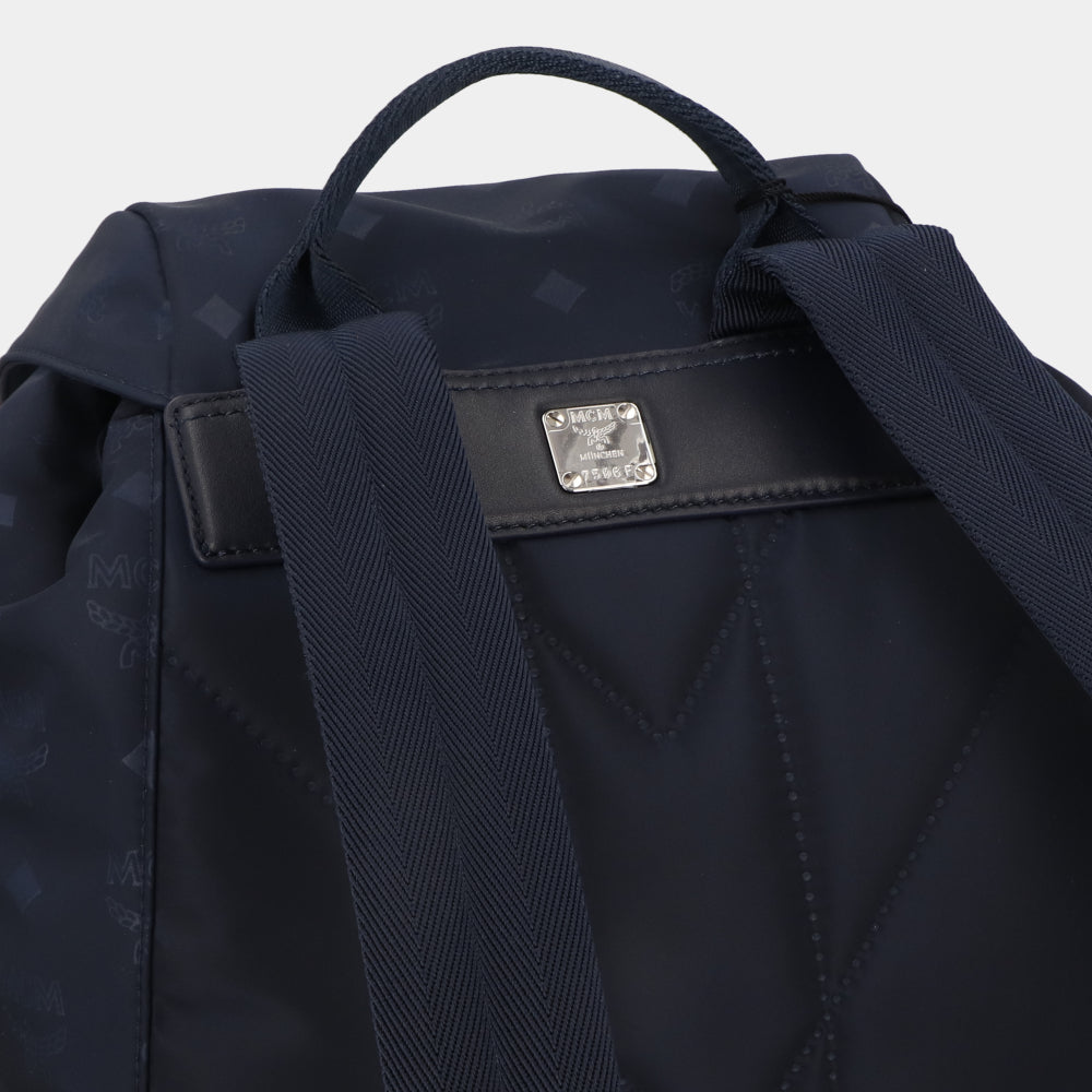 エムシーエム MCM MUK7ADT17 VA リュック ネイビー