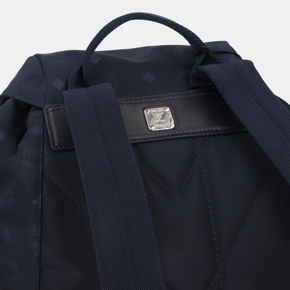 エムシーエム MCM MUK7ADT17 VA リュック ネイビー