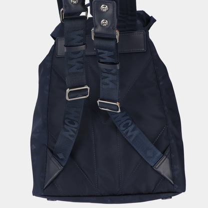 エムシーエム MCM MUK7ADT17 VA リュック ネイビー