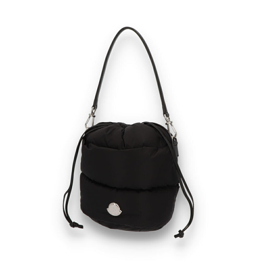 MONCLER モンクレール レディース バッグ ショルダーバッグ Caradoc ブラック 巾着バッグ パディング 5I00002 M6275