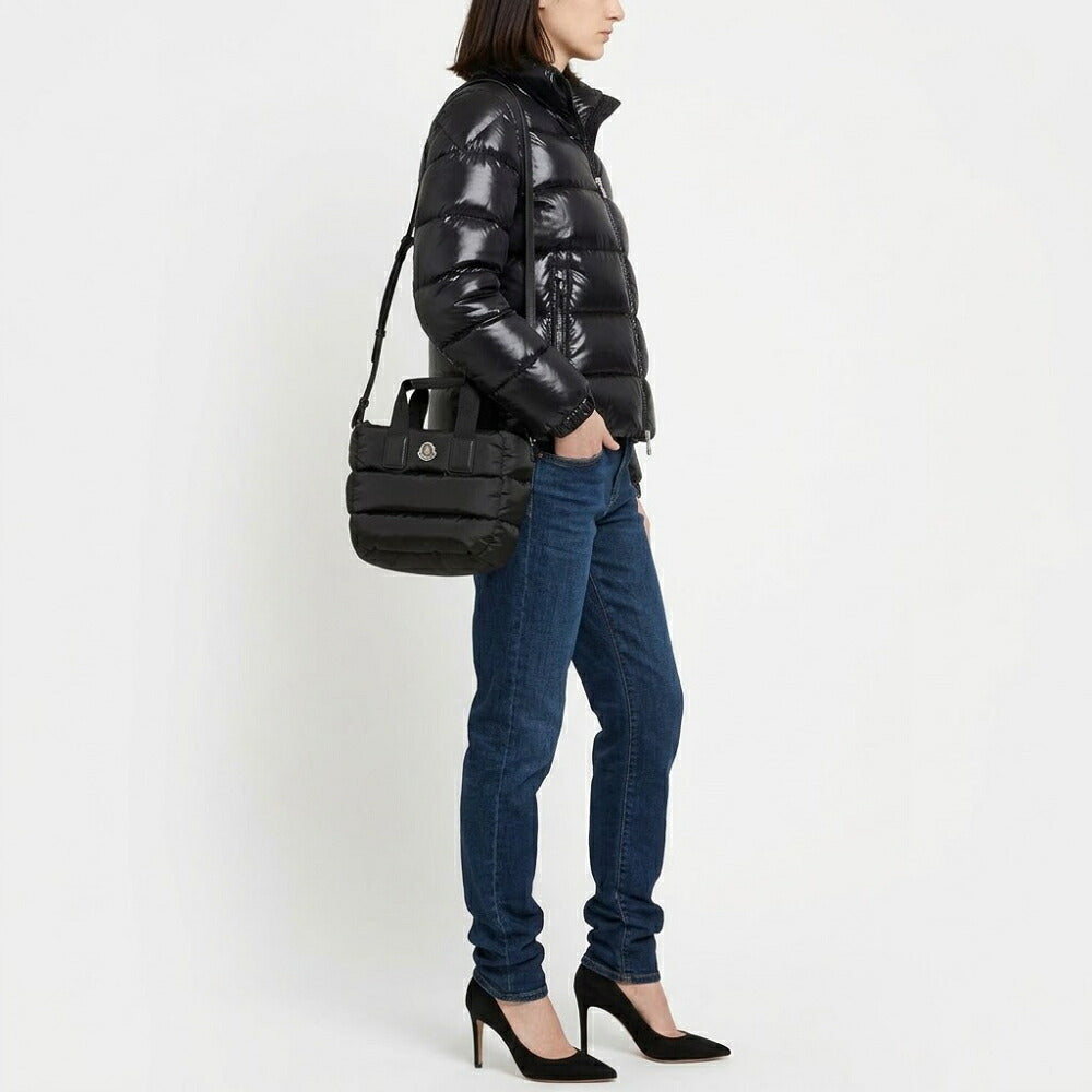 MONCLER モンクレール レディース バッグ ショルダーバッグ MINI CARADOC ブラック トートバッグ 5D00009 M6275