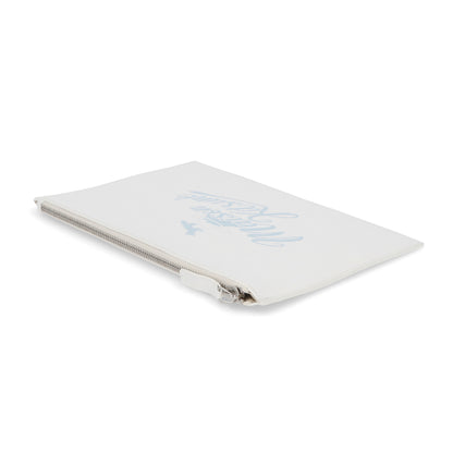 メゾン キツネ ポーチ ホワイト ライトブルー