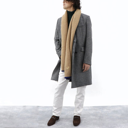 メゾン キツネ MAISON KITSUNE ストール ベージュ