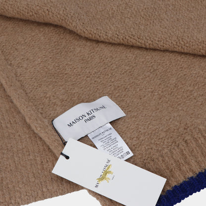 メゾン キツネ MAISON KITSUNE ストール ベージュ