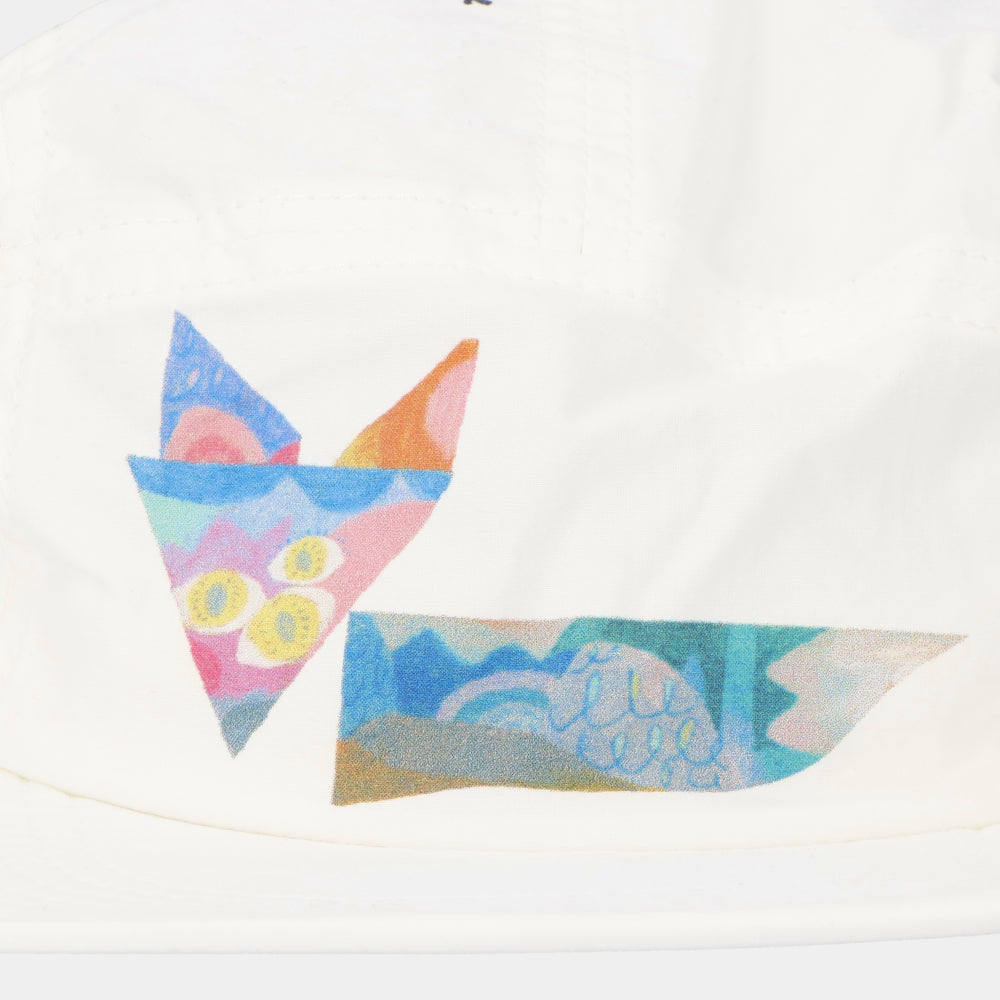 メゾン キツネ SPKNU06100 キャップ 帽子 ホワイト